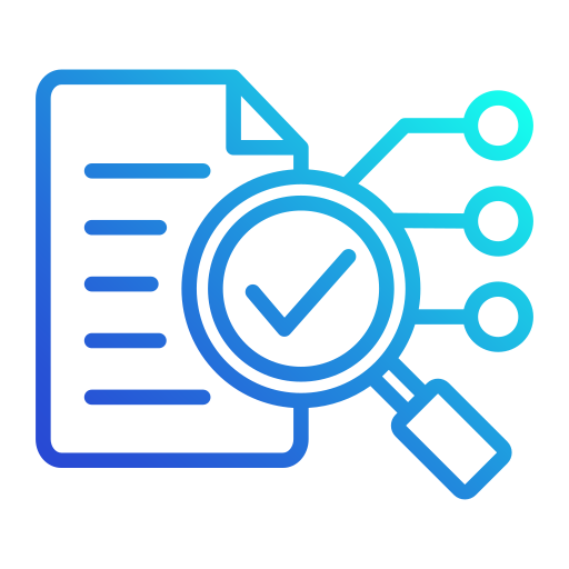 Ícone testes realizados